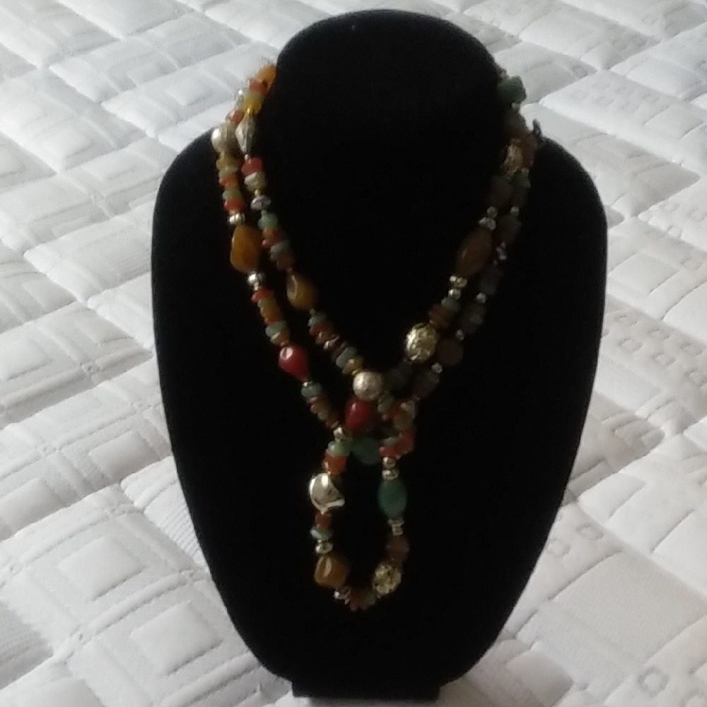 Multicolor Beaded Necklace